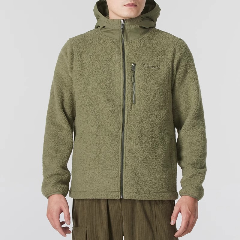 Shop Timberland  Green 3-in-1 Windproof Fleece-Lined Jacket for Warmth A696H-590