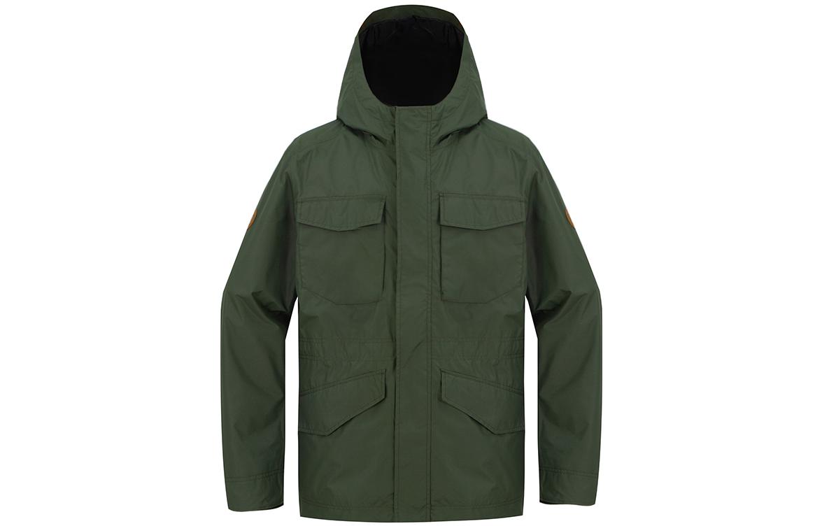 Timberland  Green Windproof Hooded Casual 2-in-1 Multi-Pocket Jacket A2EQV-U31