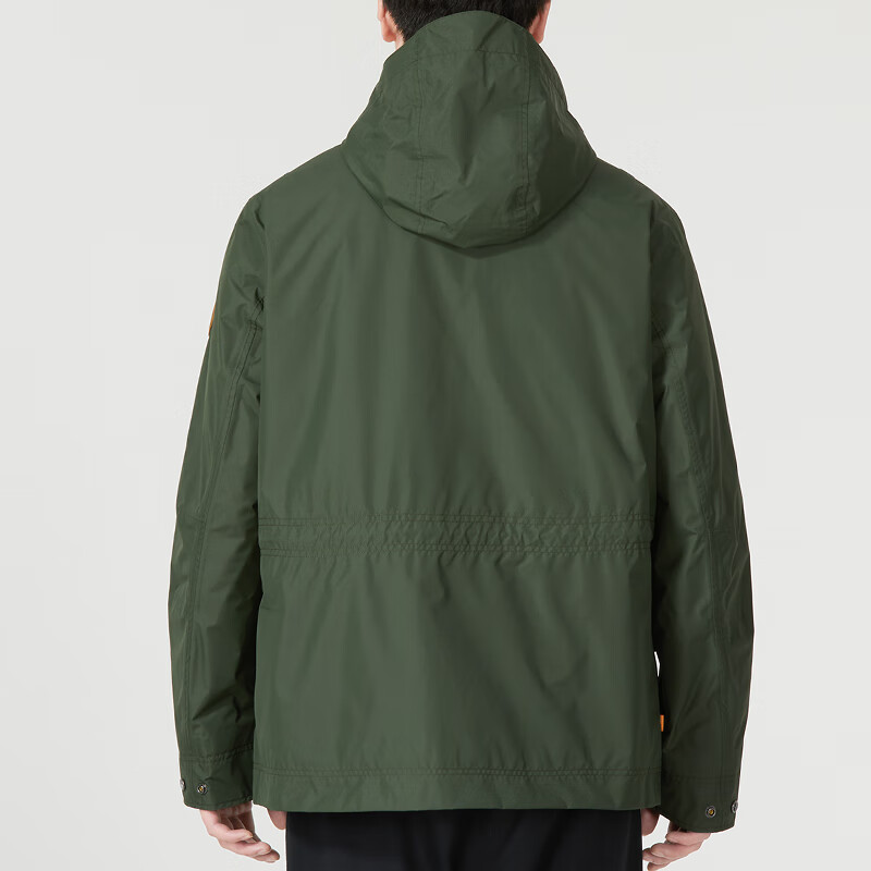 Shop 添柏岚绿色防风连帽休闲双穿多口袋夹克 A2EQV-U31