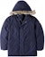 Buy Timberland Hooded Long Cotton Parka Jacket Deep Blue A1NEN433