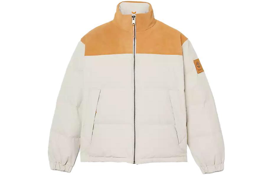 Order Timberland Mount Welch Jaket Puffer Tahan Air Abu-abu Coklat. A6G2N-CY2