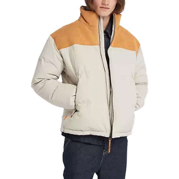 Purchase Timberland Mount Welch Jaket Puffer Tahan Air Abu-abu Coklat. A6G2N-CY2