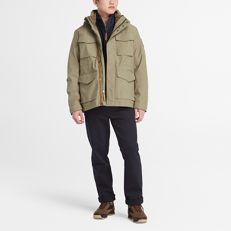 Shop Timberland  Outdoor Casual Straight Pants Deep Sapphire Blue. A6FHE-433