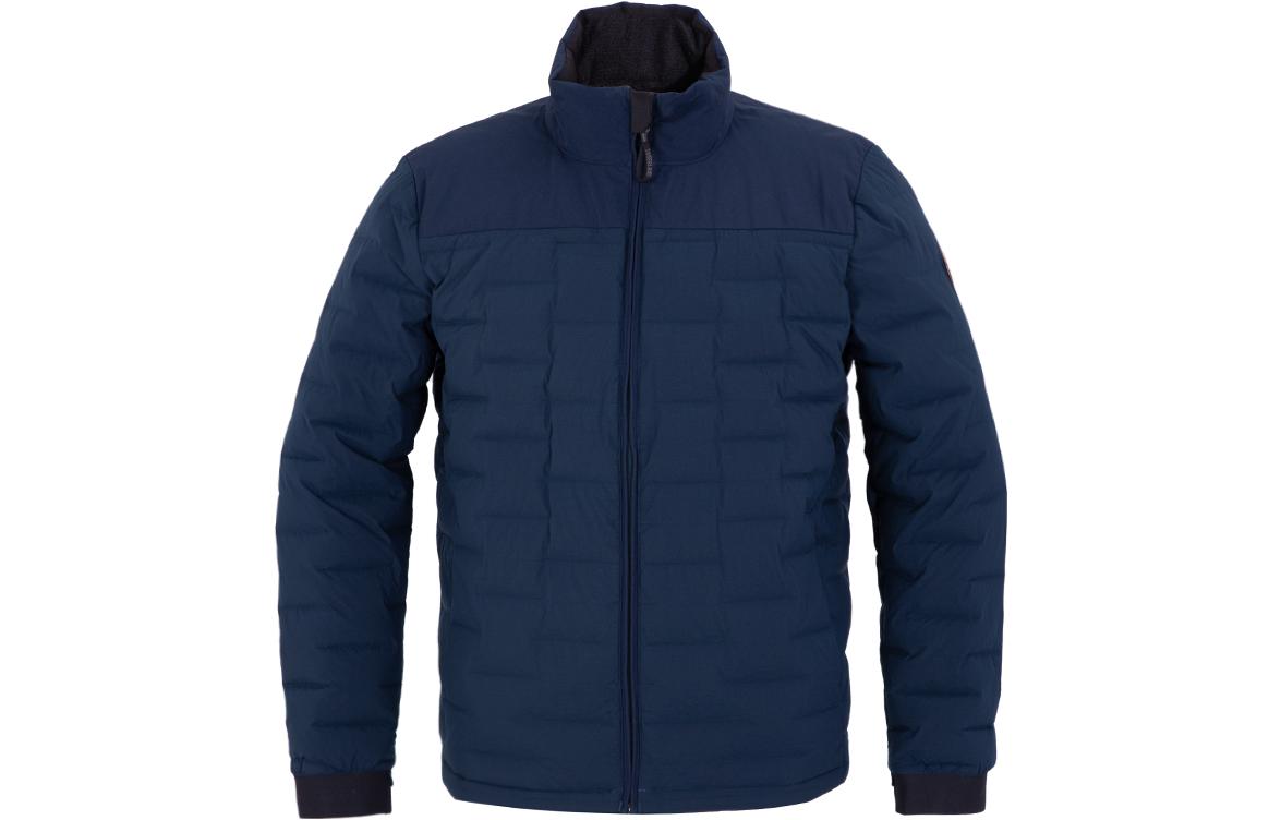 Timberland  Solid Color Down Jacket with Zipper - Blue A2G9P-433