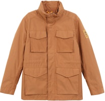 Timberland Solid Multi-Pocket Stand Collar Insulated Jacket Ginger Yellow A2MR2-K43 Timberland Solid Multi-Pocket Stand Collar Insulated Jacket Ginger Yellow A2MR2-K43