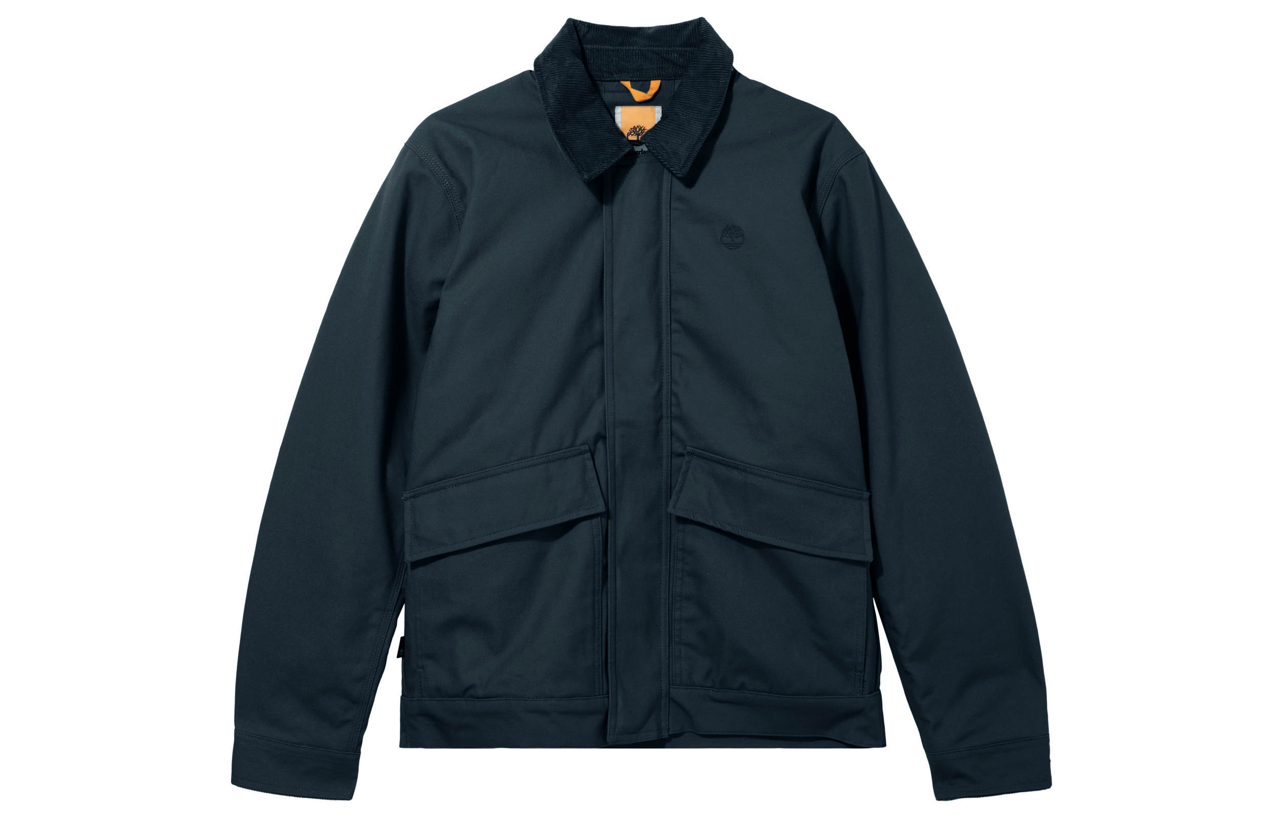 Timberland  Solid Multi-Pocket Warm Cotton Jacket Deep Sapphire Blue. A2A48-433