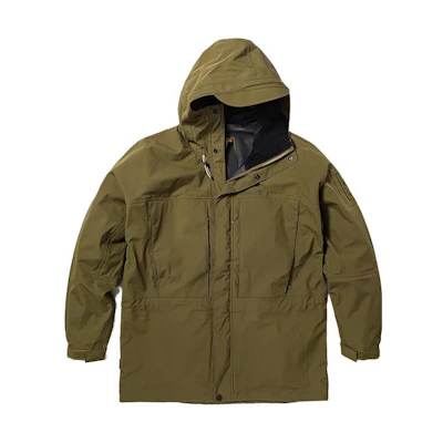 Timberland Solid Outdoor Waterproof Jacket Deep Olive Green A2MDU-302