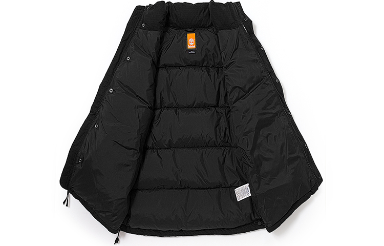 Shop Timberland  Water-Resistant Puffer Jacket with Stand Collar and Zipper. A26VY-001