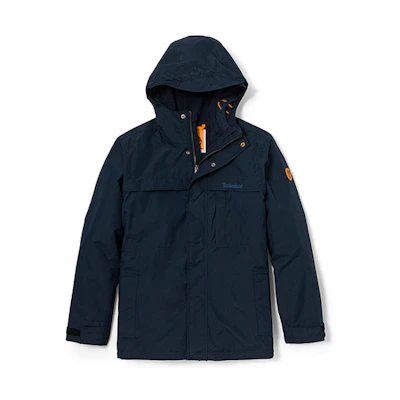 Timberland Waterproof 3-in-1 Hooded Jacket Deep Sapphire Blue Outdoor Wear A696H-433