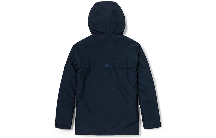 Lookbook Timberland Jaket Kalis Air 3-dalam-1 Hooded Biru Sapphire untuk Aktiviti Luar A696H-433