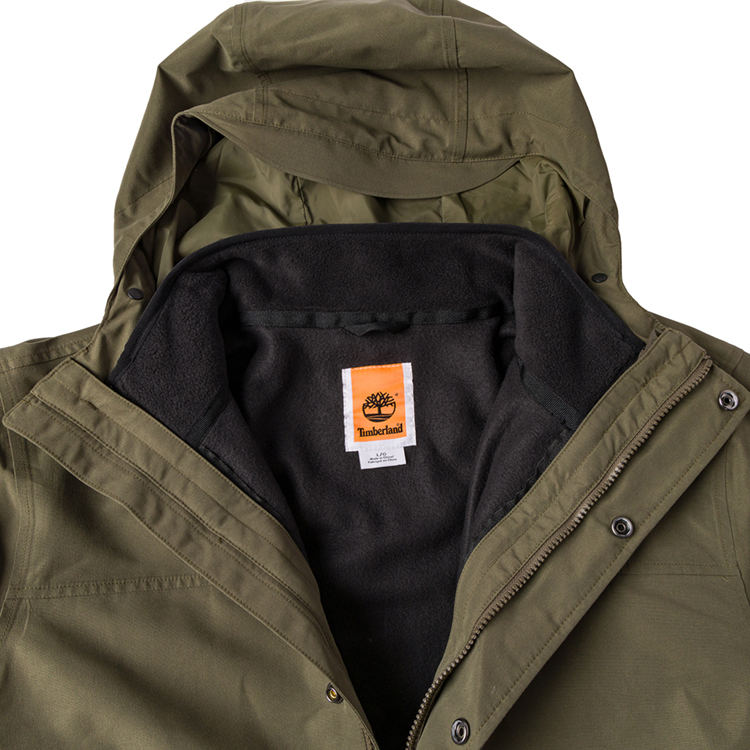Purchase Timberland  Waterproof 3-in-1 Outdoor Jacket with Fleece Liner Army Green A41S1A58