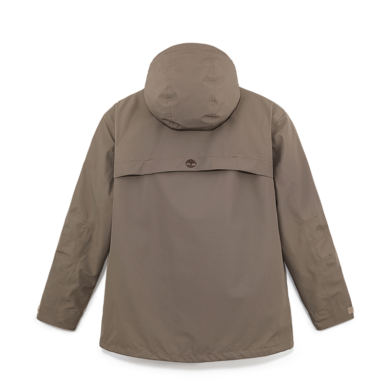 Lookbook Chaqueta Timberland Impermeable a prueba de viento 3 en 1 Marrón Chocolate. A2M6X-BK0