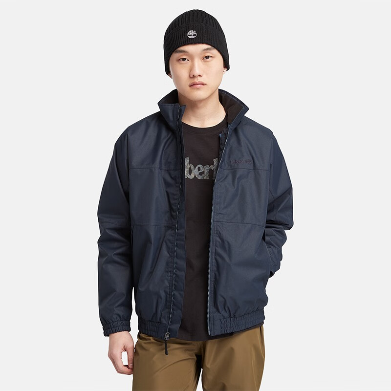 Details for Jaket Luar Timberland 3-dalam-1 Tahan Air & Angin dengan Hood & Lapisan Kapas. A6NFS-433