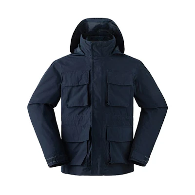 Timberland Waterproof Windproof Breathable 3-in-1 Jacket Deep Sapphire Blue A5MBP-433