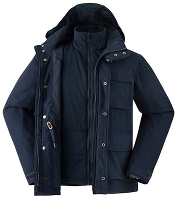 Timberland Waterproof Windproof Breathable 3-in-1 Jacket Deep Sapphire Blue A5MBP-433 Lookbook Timberland Waterproof Windproof Breathable 3-in-1 Jacket Deep Sapphire Blue A5MBP-433