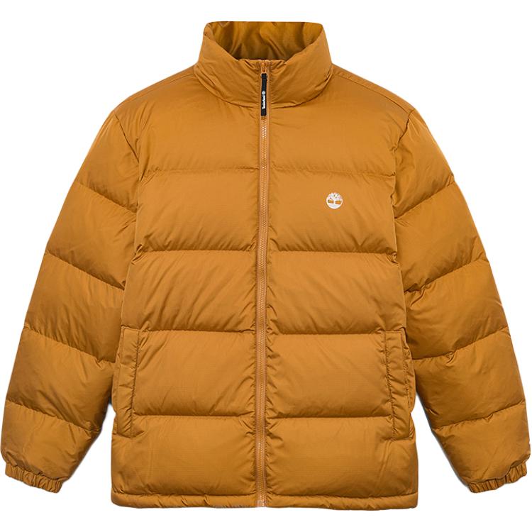 Timberland  Wheat Water-Resistant Down Puffer Jacket Casual Long Sleeve A41RB-P47