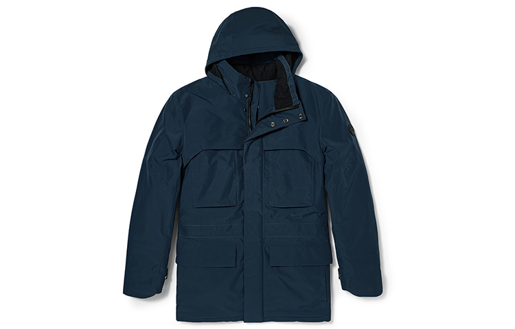 Timberland  Windproof Hooded Jacket Deep Sapphire Blue A5TPN-433