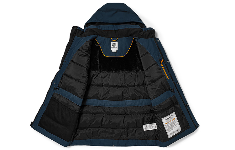 Shop Timberland Jaket Berhud Kalis Angin Biru Nilam Lemak A5TPN-433