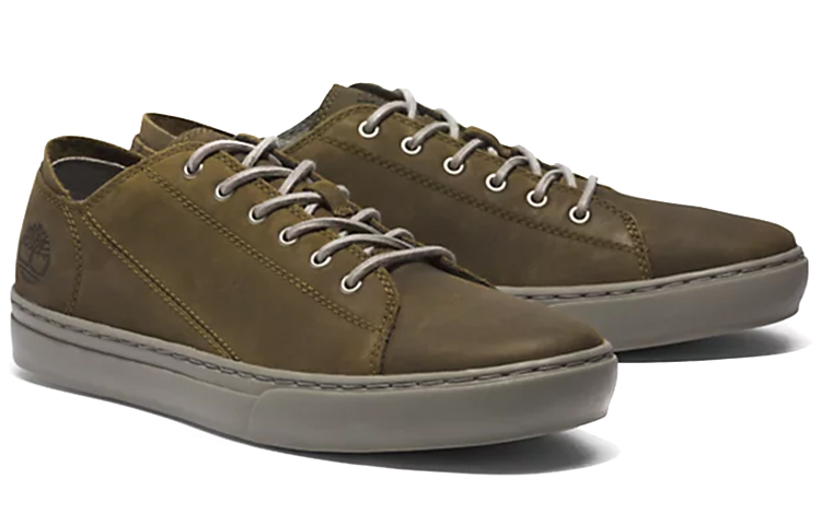 Shop Timberland添柏嵐 Adventure 2.0 Oxford 休閒時尚板鞋 綠