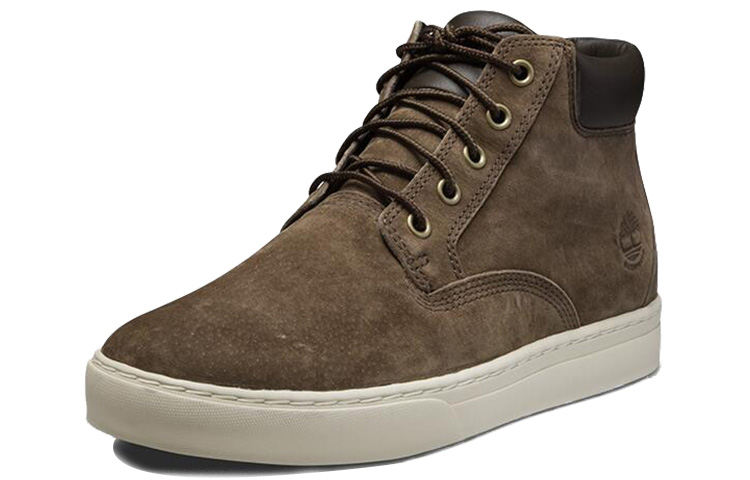 Order Timberland Adventure Mid 'Kulit Kasual Coklat Lebar' A1GWR