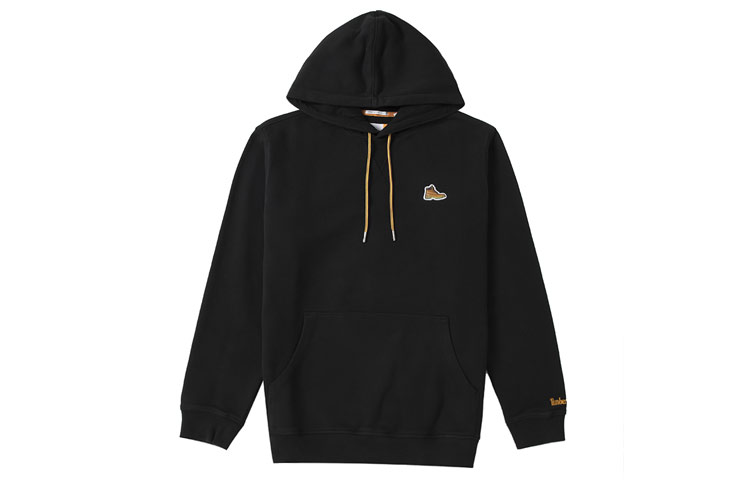 Timberland AF Boot Logo Hoodie Black Casual Sweatshirt A6991-001