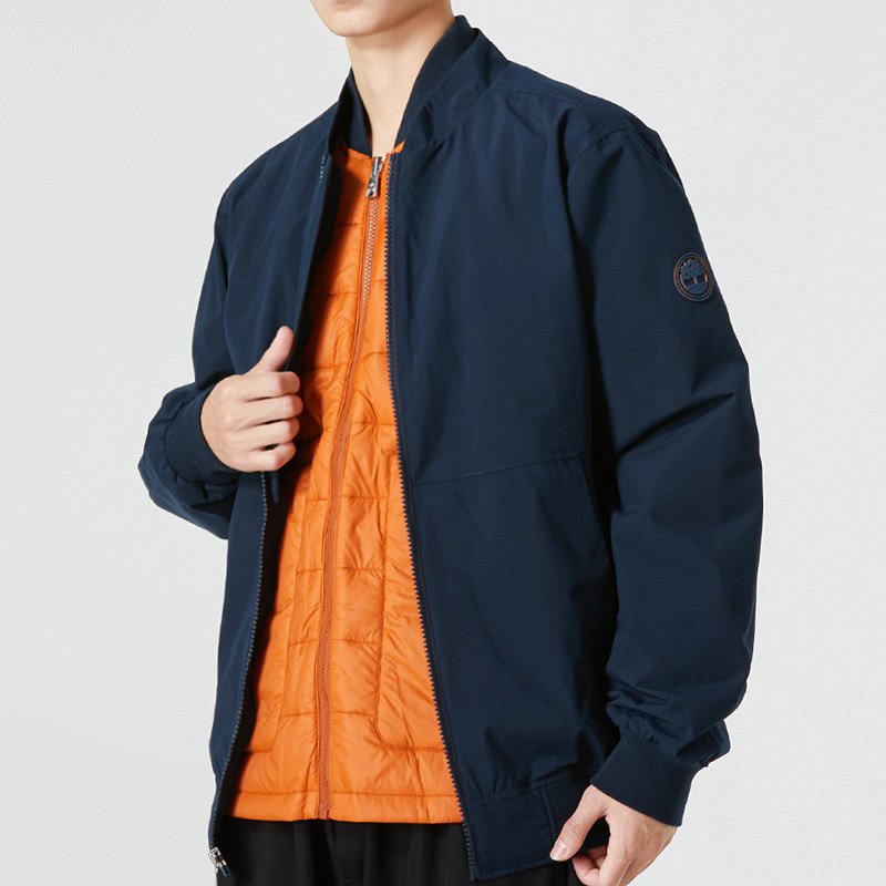 Cheap Chaqueta Bomber 3-en-1 Impermeable Timberland Azul Casual y Cálida A5YC5-433