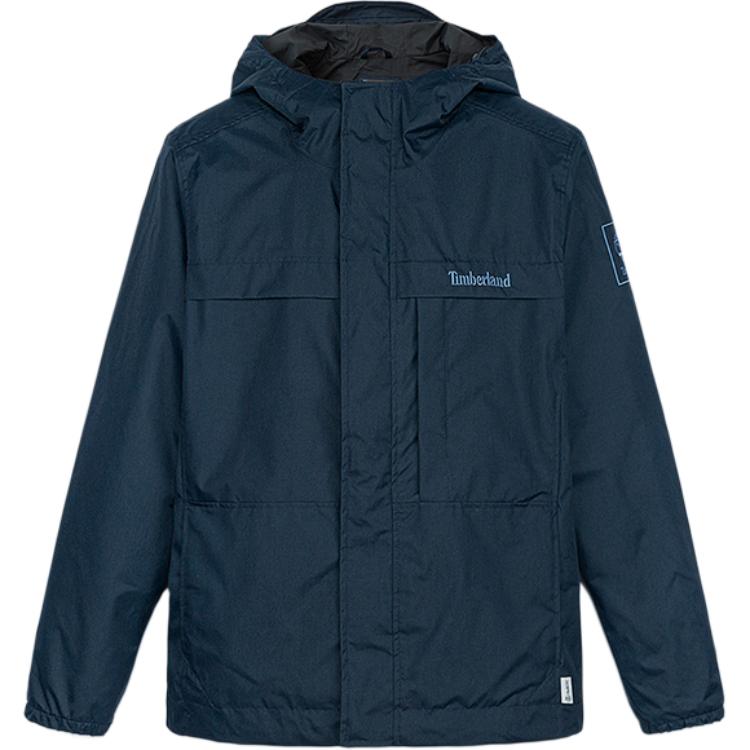 Buy 添柏岚AF WR本顿壳深蓝色连帽夹克 A695W-433