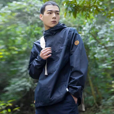 添柏岚AF WR本顿壳深蓝色连帽夹克 A695W-433 Sizing 添柏岚AF WR本顿壳深蓝色连帽夹克 A695W-433