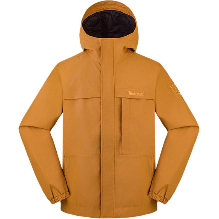 Timberland Af Wr Benton Shell Hooded Jacket Wheat Color Casual Wear A695W-P47