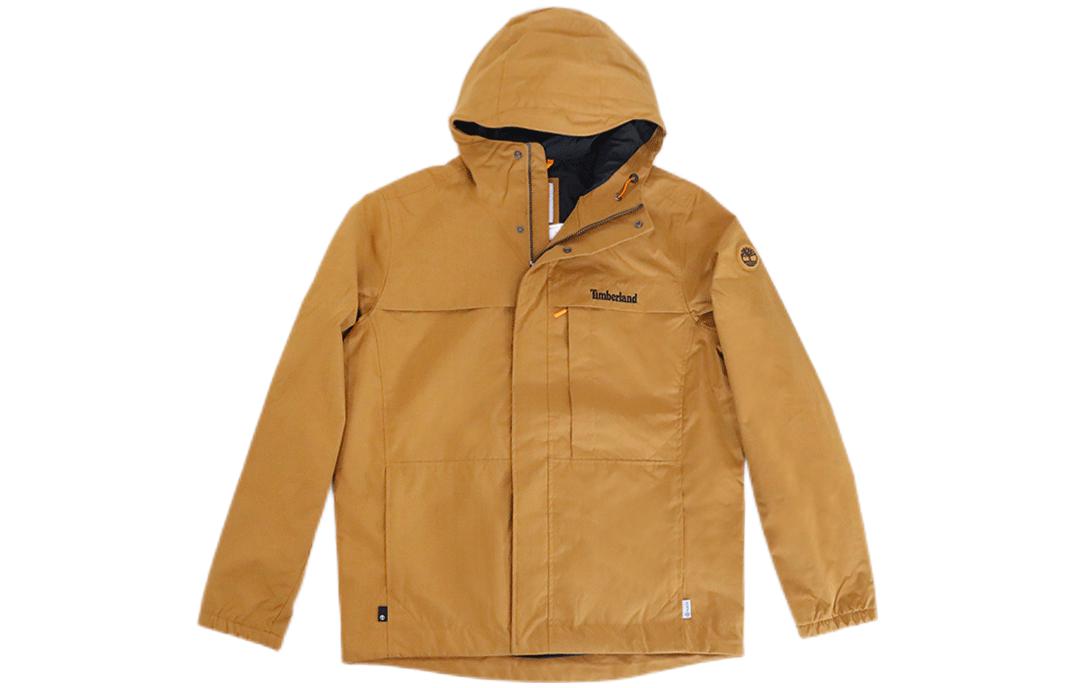 Shop 팀버랜드 AF WR 벤튼 쉘 후드 자켓 밀색 캐주얼웨어 A695W-P47