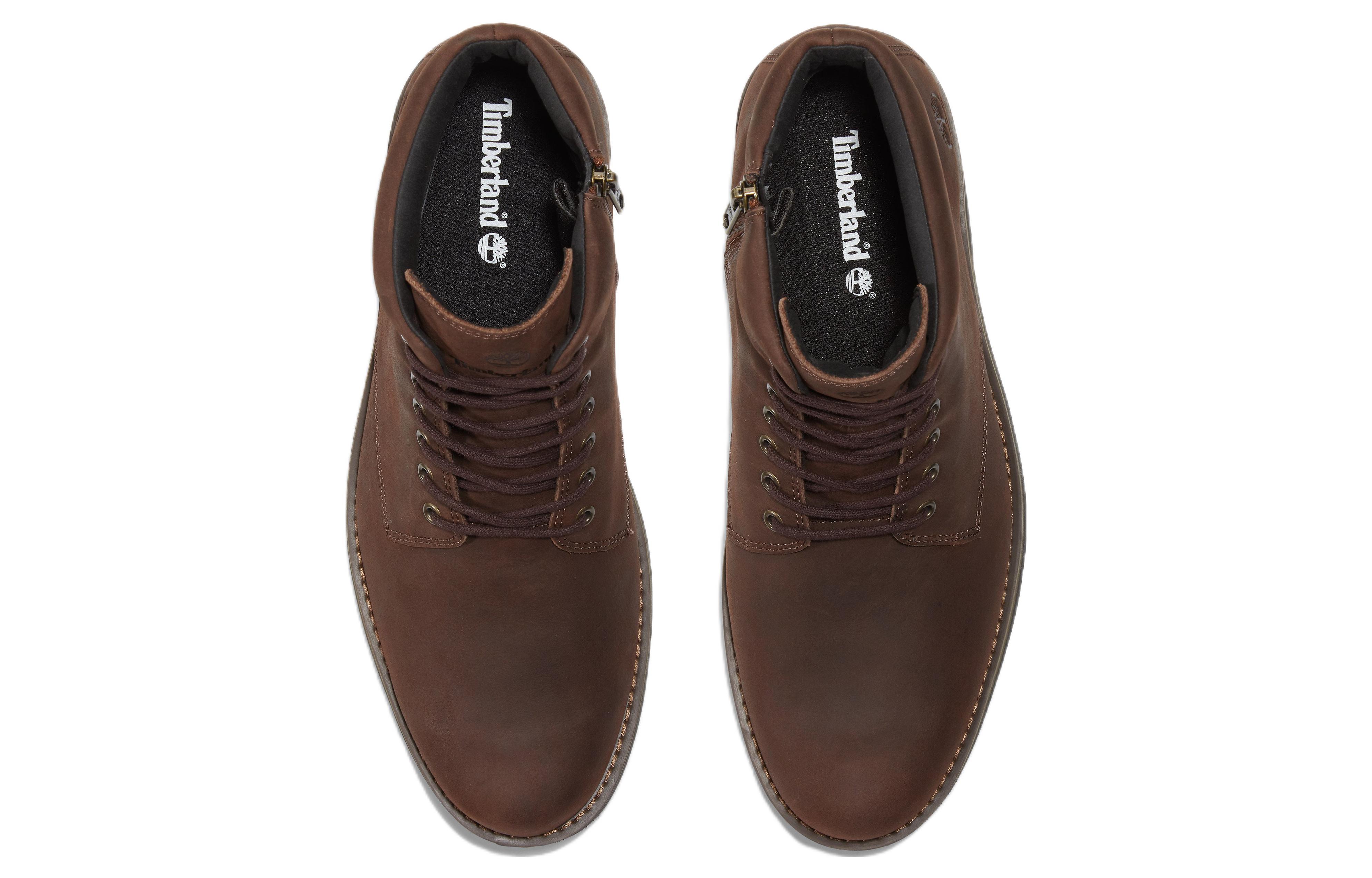 Shop Timberland Alden Brook 'Brown Side-Zip Waterproof Outdoor Boot' A284CK43