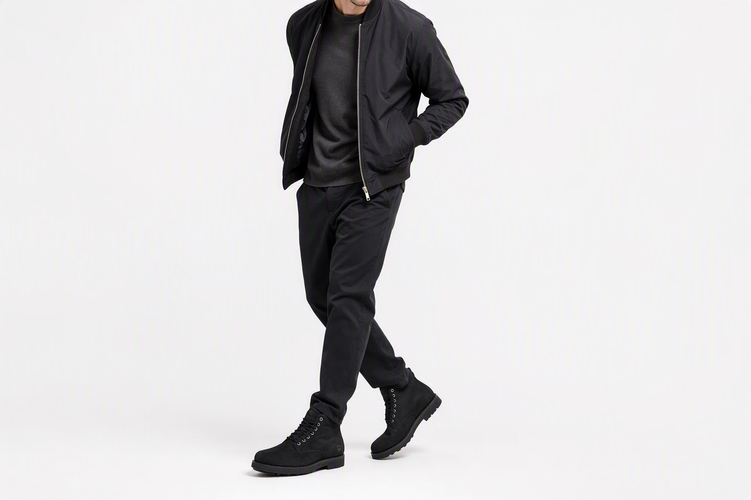 Order Timberland 添柏岚 商務休閒環保舒適馬丁靴 黑色