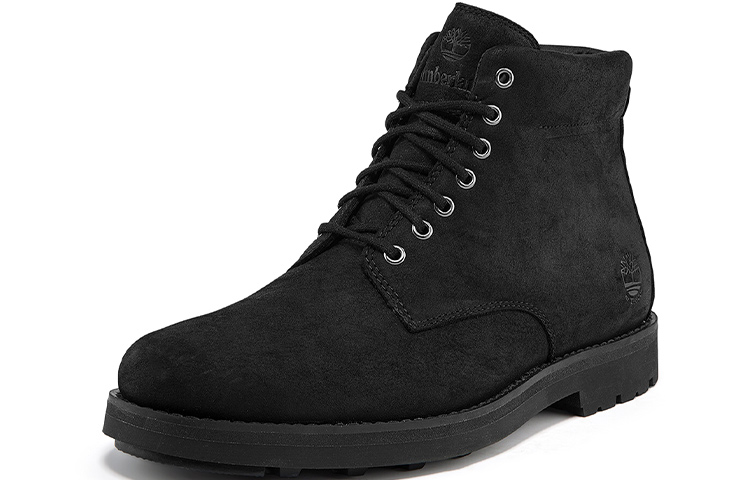 Shop Timberland 添柏岚 商務休閒環保舒適馬丁靴 黑色