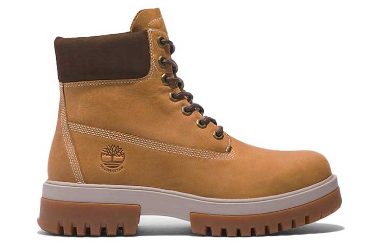 Lookbook Timberland Arbor Road 6 Inch Wasserdichter Stiefel ''Weizen Vollnarbenleder'' A5YKD