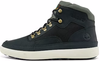 Timberland Ashwood Park Mid Leather and Fabric Hiker Boots 'Black' A2BPW Timberland Ashwood Park Mid Leather and Fabric Hiker Boots 'Black' A2BPW