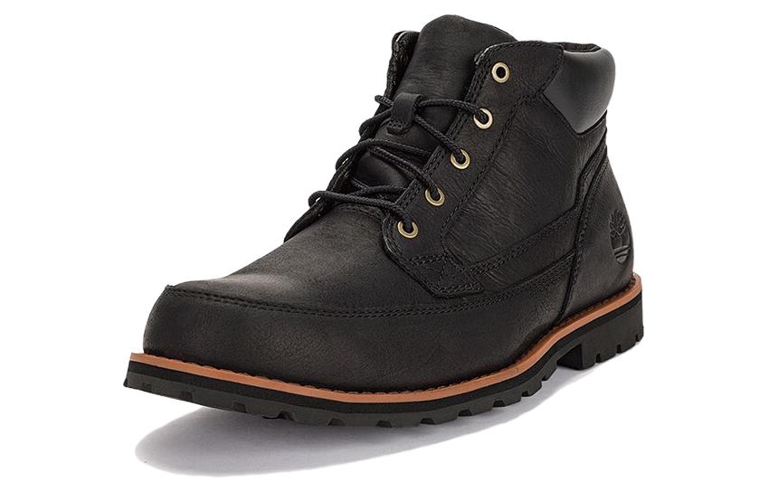Lookbook Bota Timberland Attleboro Premium Chukka 'Cuero Negro de Grano Completo' A6581