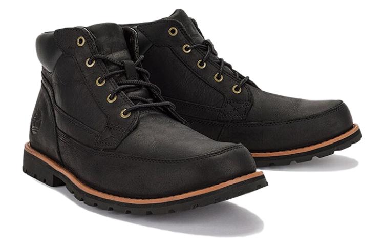 Shop Bota Timberland Attleboro Premium Chukka 'Cuero Negro de Grano Completo' A6581