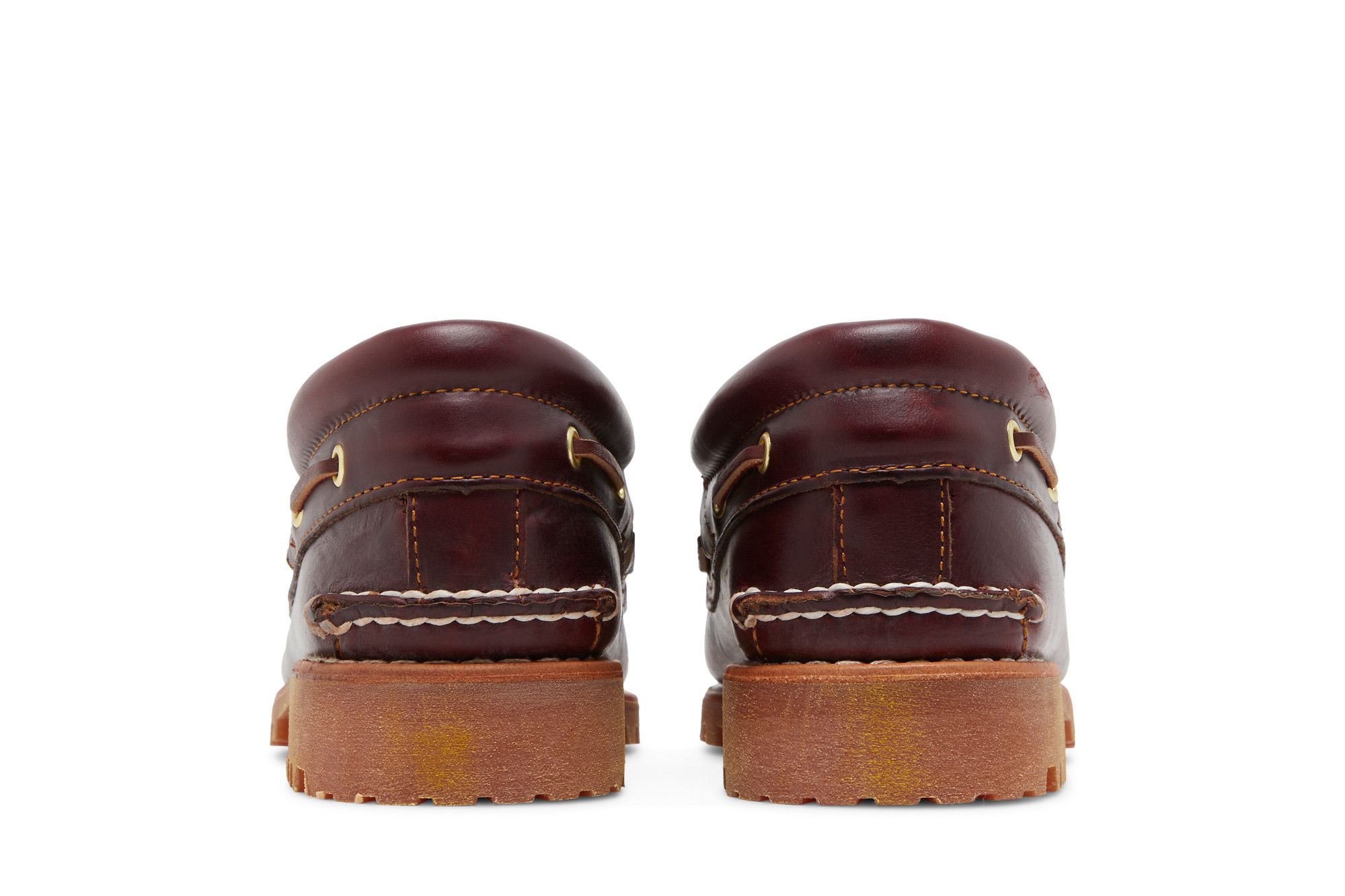 Sizing 提姆伯蘭 經典手縫真皮三孔船鞋 '棕色' TB030003-214
