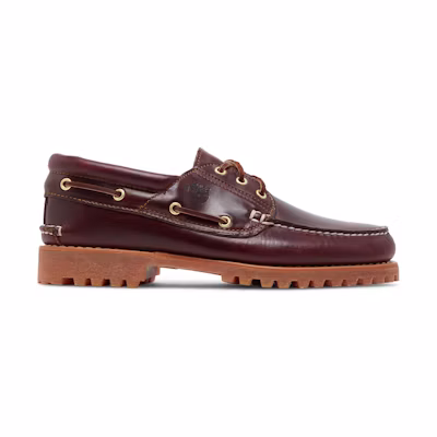 Timberland Authentic 3-Eye Handsewn Boat Boot 'Brown'