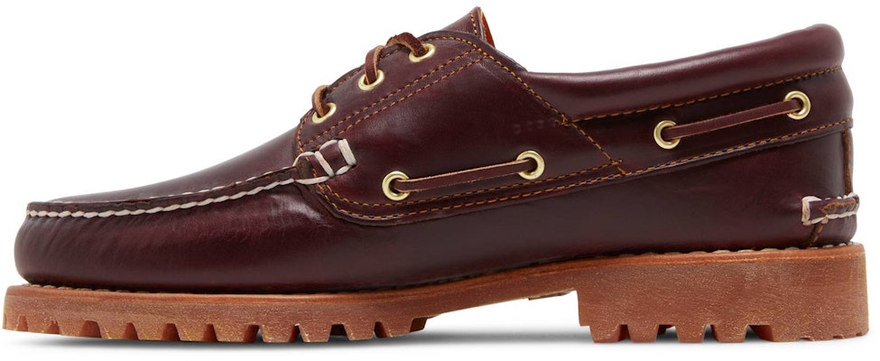 Timberland Authentic 3-Eye Handsewn Boat Boot 'Brown' TB030003-214 Lookbook Timberland Authentic 3-Eye Handsewn Boat Boot 'Brown' TB030003-214