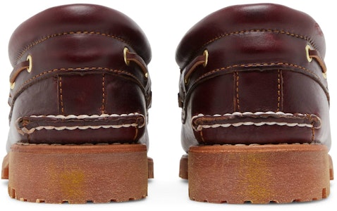 ティンバーランド 本革 3アイ ボートシューズ (ブラウン) TB030003-214 Details for ティンバーランド 本革 3アイ ボートシューズ (ブラウン) TB030003-214