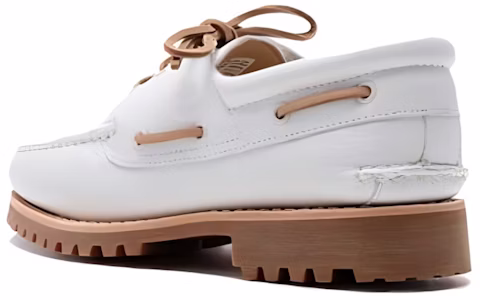 Sepatu Perahu Autentik Jahitan Tangan Timberland 'Putih Kulit Asli' A4149EM2 Lookbook Sepatu Perahu Autentik Jahitan Tangan Timberland 'Putih Kulit Asli' A4149EM2