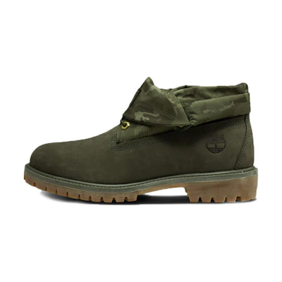 Timberland Authentics Waterproof Roll-Top Boots 'Olive Green'
