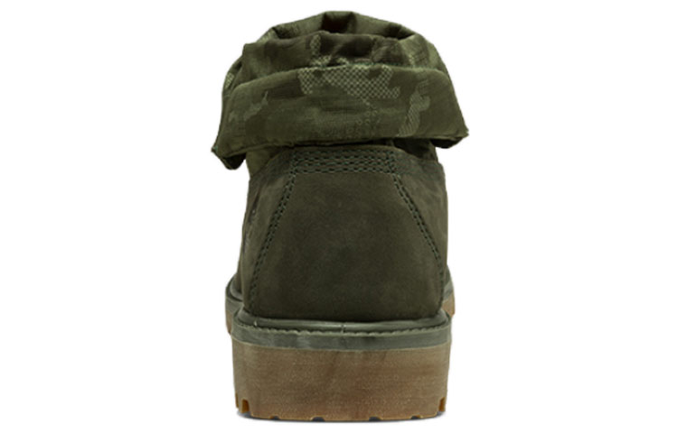 Lookbook 添柏岚正品防水翻折靴 '橄榄绿' A1RZDW