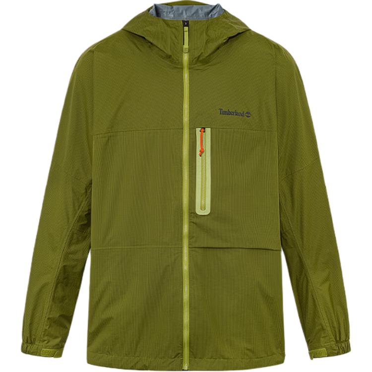 Timberland Avocado Green Waterproof Windproof Hooded Jacket A41TF-EFO