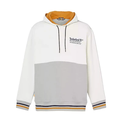 Timberland Back to School Colorblock Logo Hoodie Gray A6765-DP6