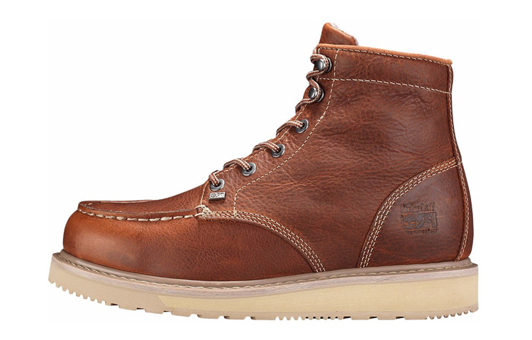 Timberland Barstow 6-Inch Soft Toe Work Boots 'Rust' 89647