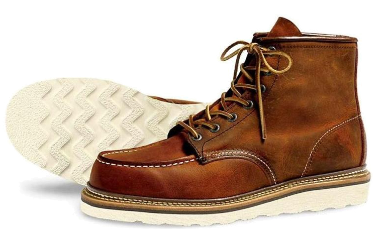 Timberland Barstow 'Light CMFT Work Boot Red-Brown' 圖 4