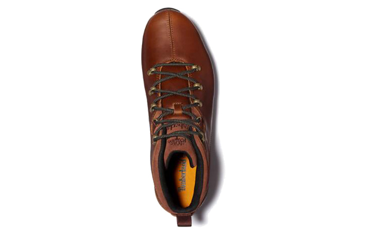 Lookbook Timberland Bartlett Ridge Mid 'Traveler Brown' 靴 lelaki coklat A26HMH37
