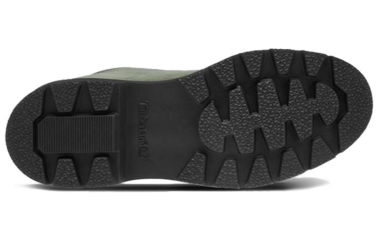 Shop Timberland Basic 6 Inch Wide-Fit But Tak Berkontra 'Hijau Zaitun' Boots A29E7